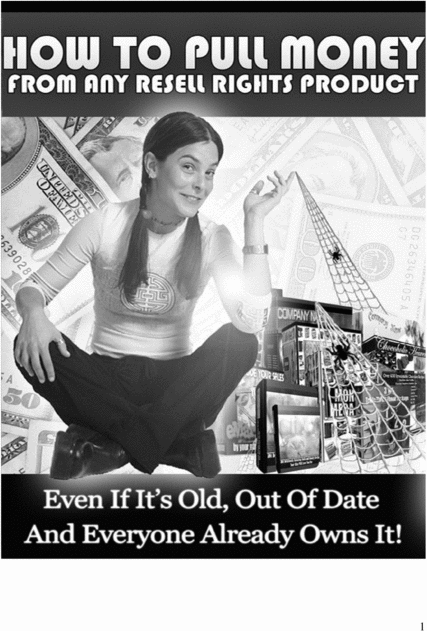 Product picture how to pull money from any resell products